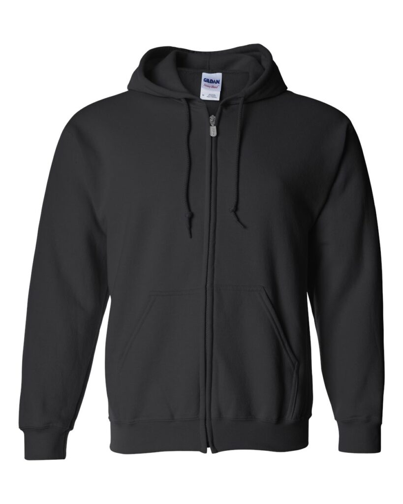 Hooded Sweatshirt w/ Zipper